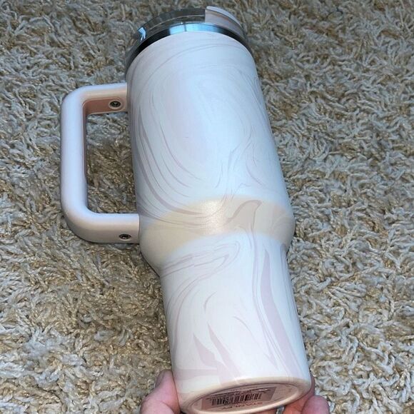 STANLEY Quencher H2.0 40oz Flowstate Tumbler ROSE QUARTZ SWIRL - Picture 9 of 13